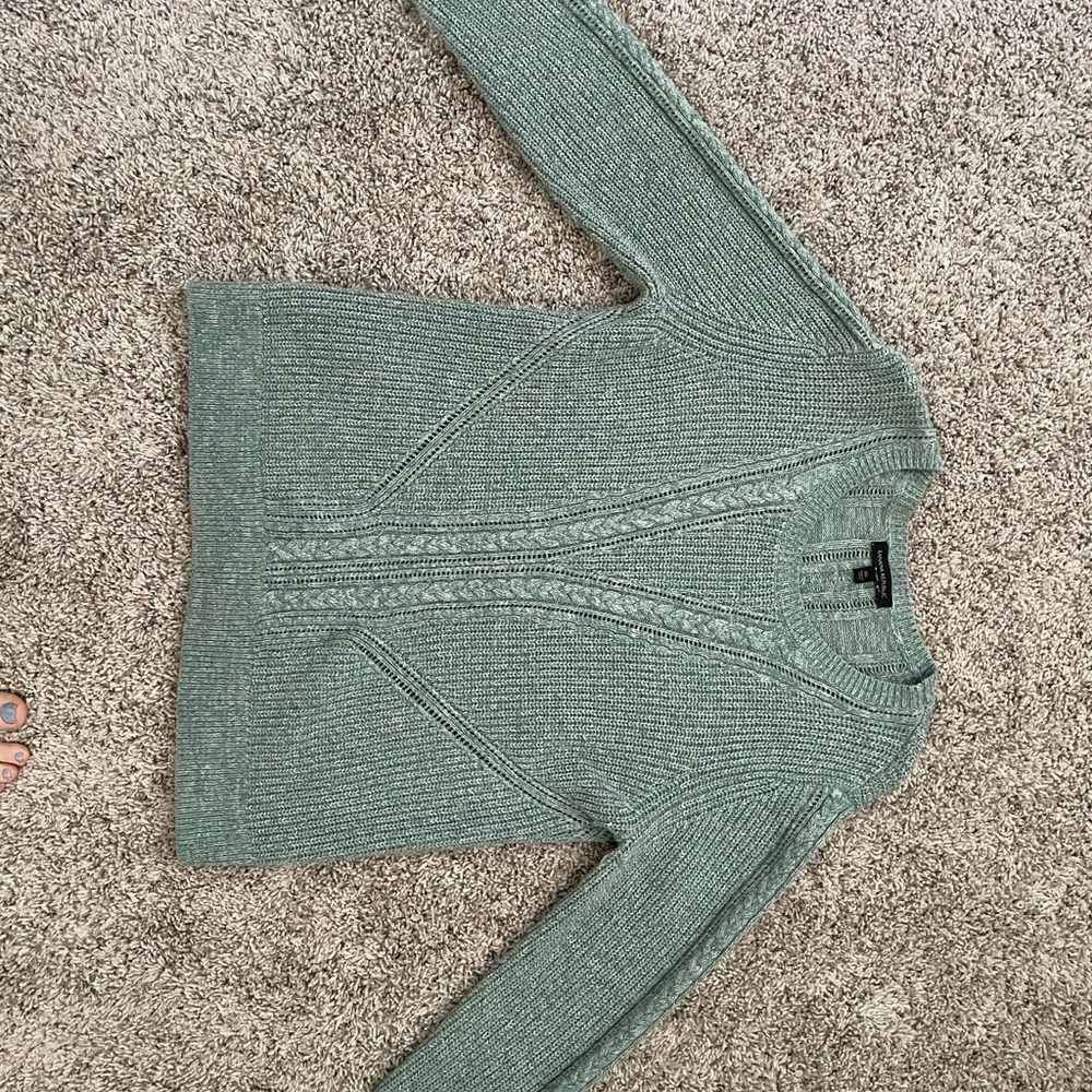 Green sweater